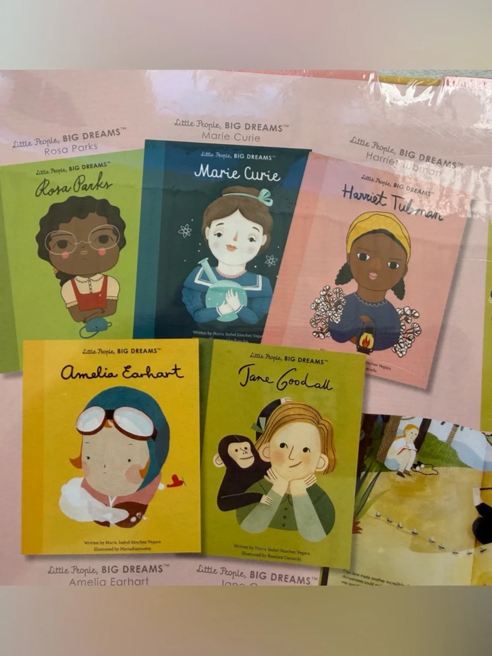 Little People Big Dreams Trailblazing Women Gift Set 5 Hardcover Books NEW